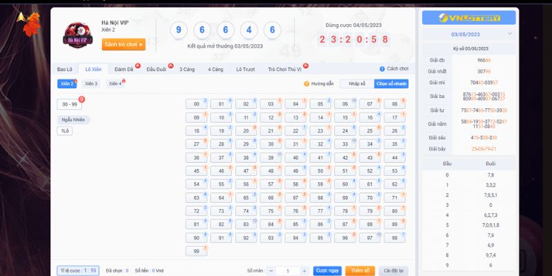 Cơ hội giải trí dễ dàng khi tham gia xổ số Hà Nội VIP
